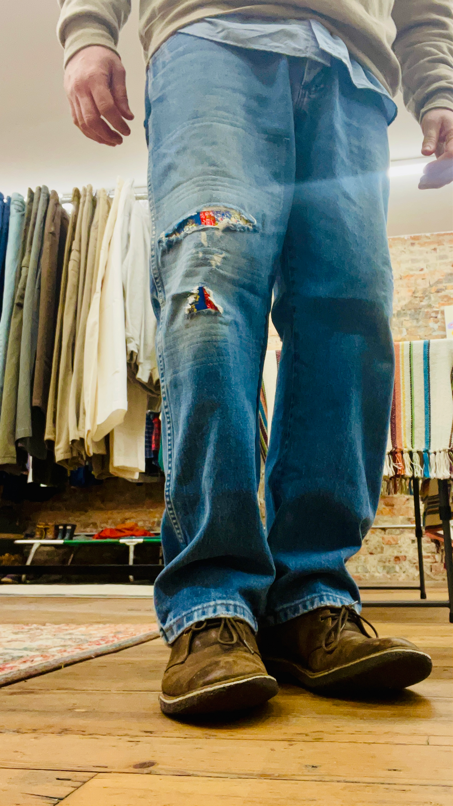 The Wrangler Pant (custom-mended)