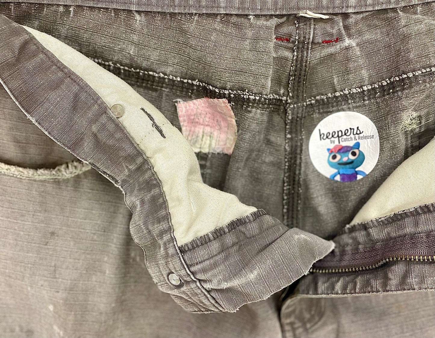 The Craftsman Pant (custom-mended)