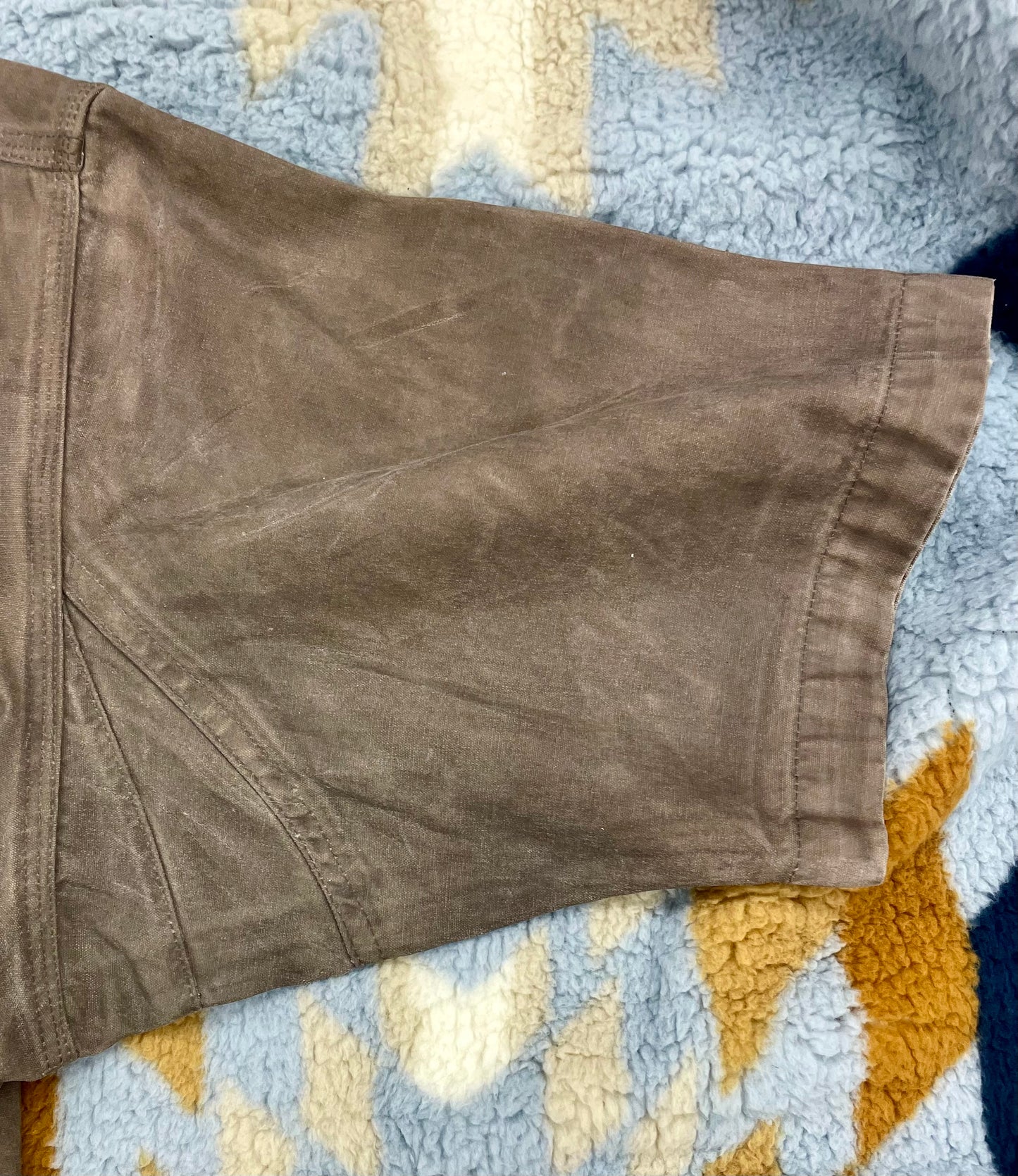 Oil-Cloth Utility Shirt (custom-waxed)