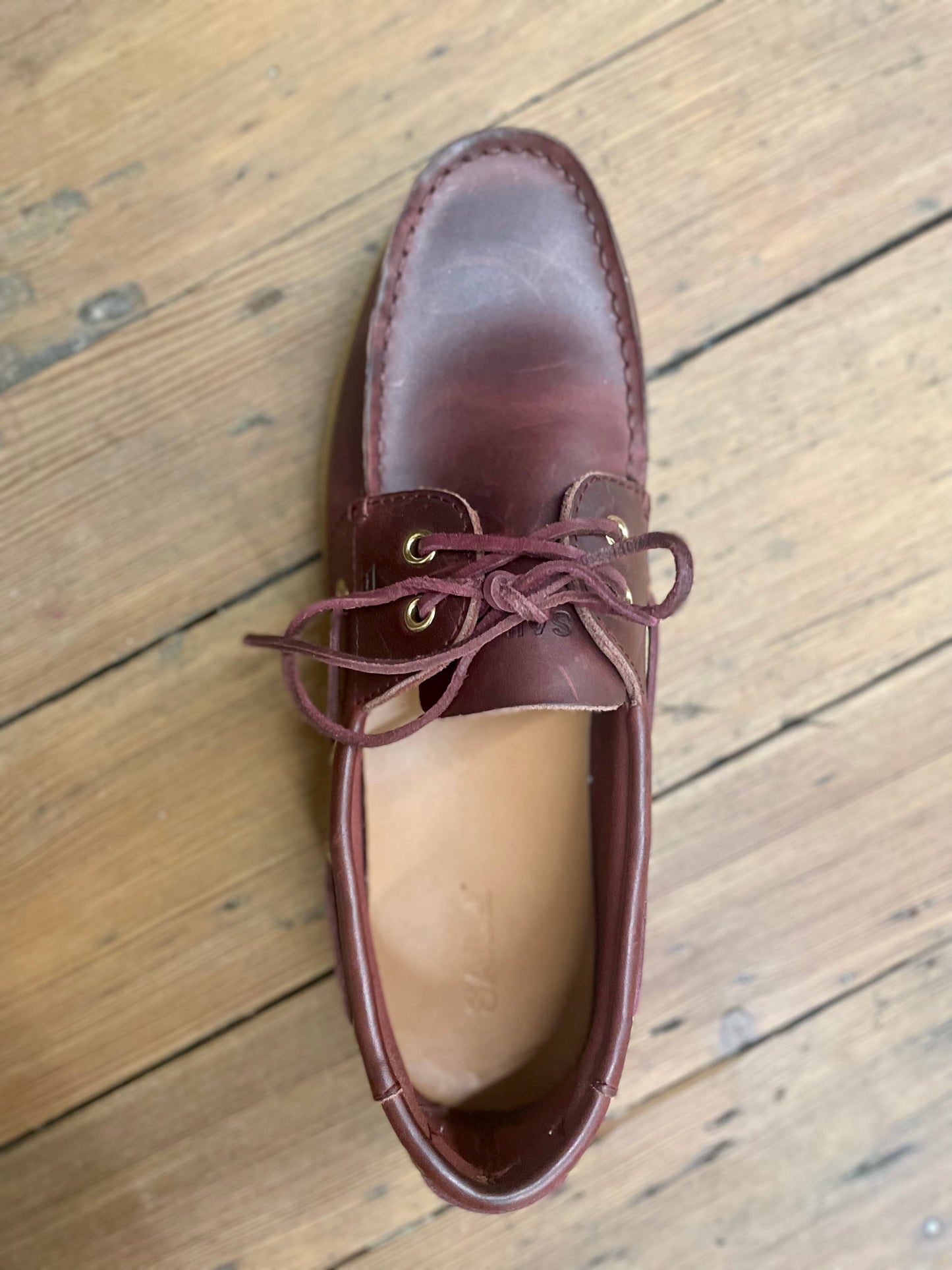 Deck Shoes All-Leather [vintage, women’s 9]