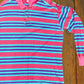 Long-Sleeve Striped Polo Shirt [vintage, large/extra large]