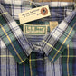 LL Bean USA-Made Women’s Flannel Shirts [1990s, large]