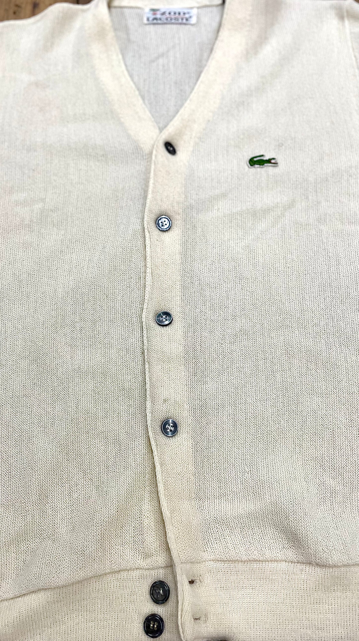 Lacoste Classic Cardigan [1960s/70s, medium]