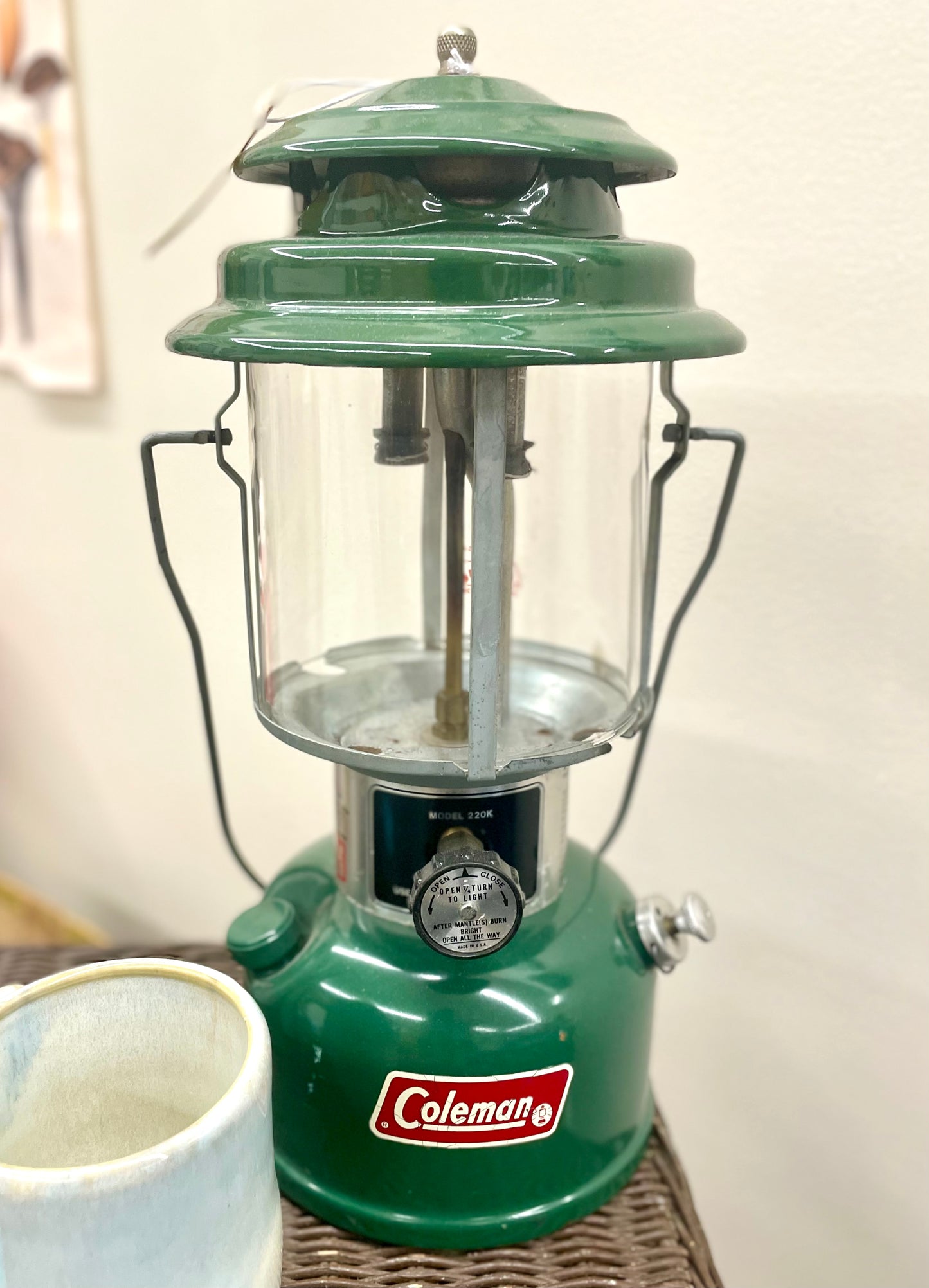 1981 Coleman Lantern [green]