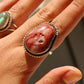 Wayward Silver Cherry Creek Jasper Ring