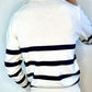 Banana Republic Striped Knit Top [women’s small/medium]