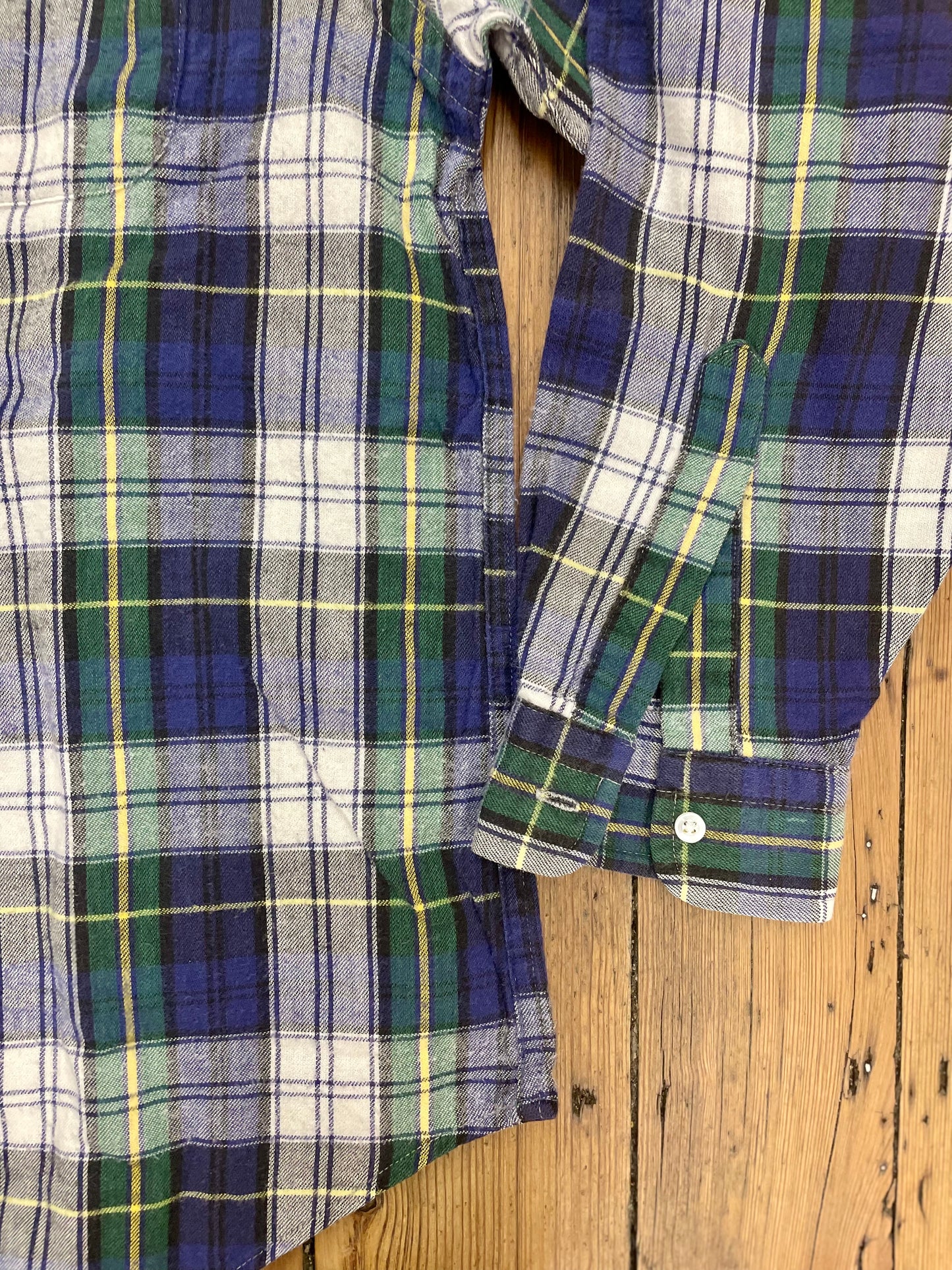 LL Bean USA-Made Women’s Flannel Shirts [1990s, large]