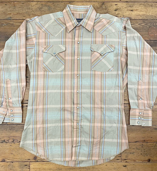 Panhandle Slim Long-Sleeve Western Shirt [vintage, medium/large]