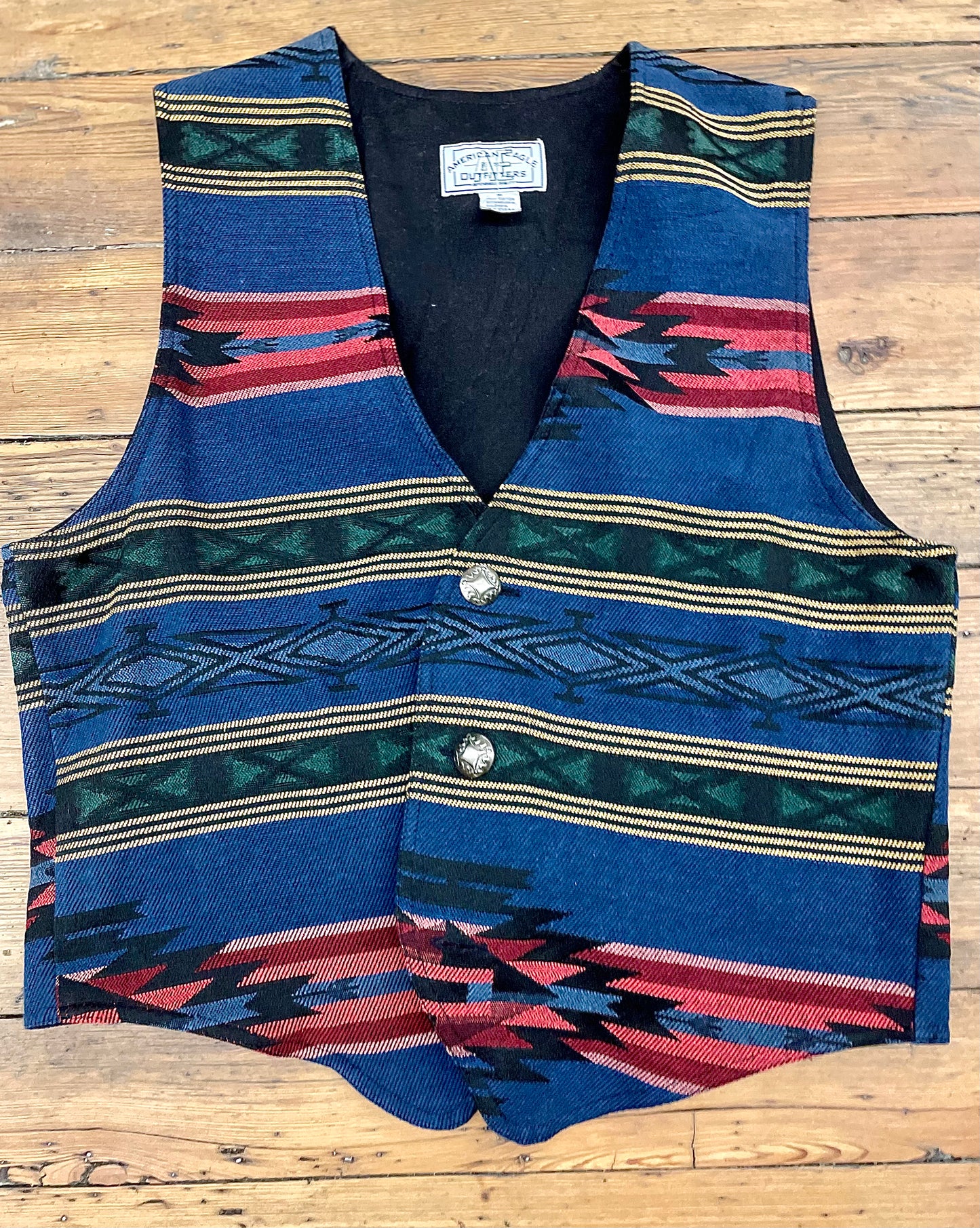 American Eagle Southwest Style Vest [1990s, medium]