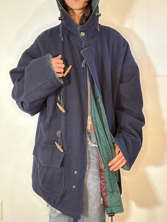 Oversized Wool Duffle Coat [1990s, large/extra large]