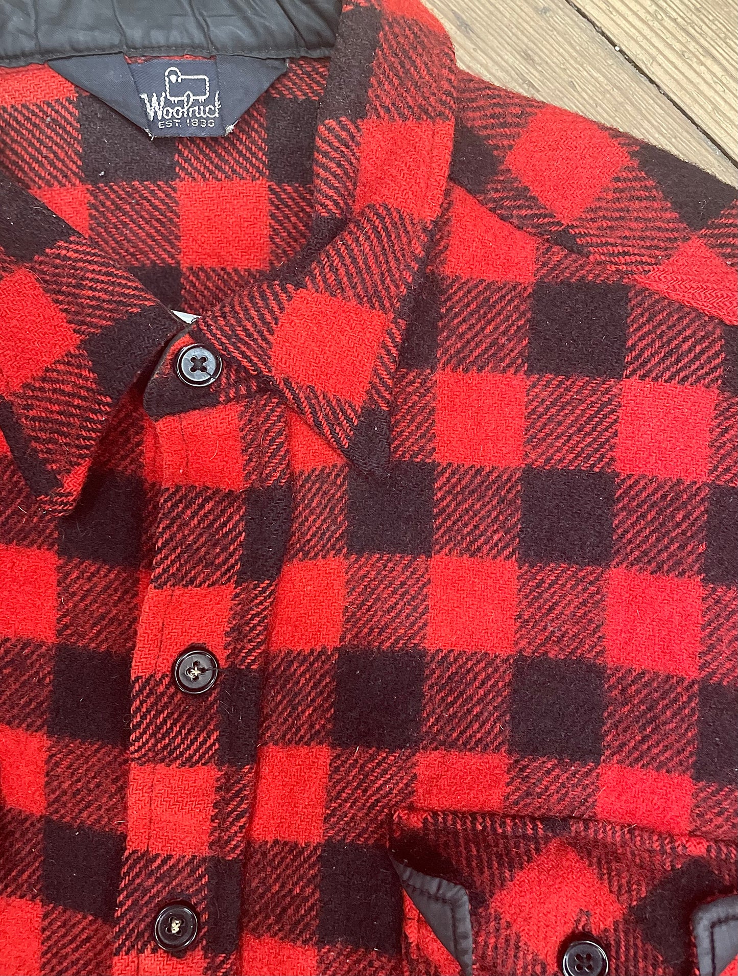 Woolrich Wool Overshirt, Unlined [1970s, medium/large]