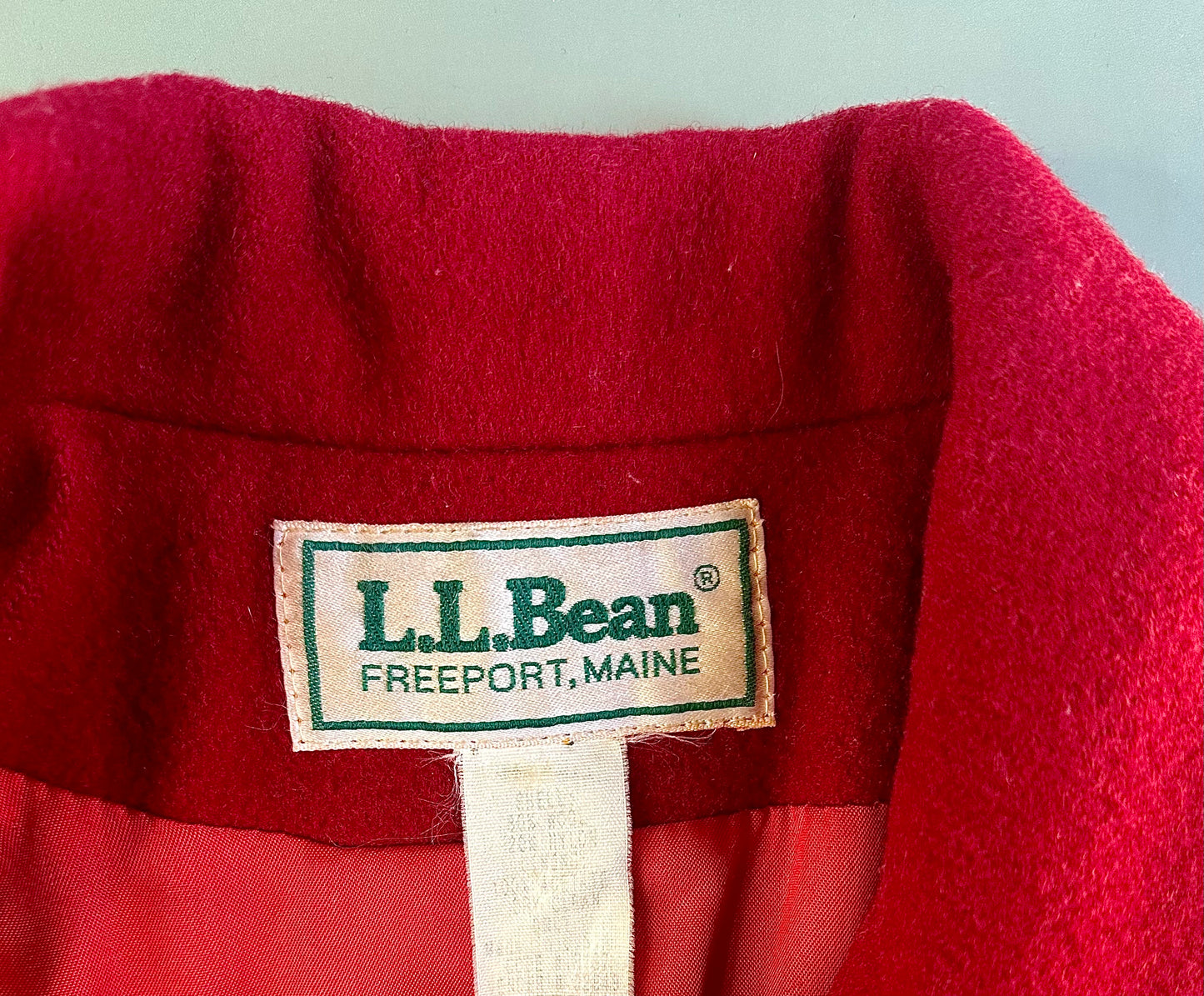 LL Bean Wool Pea Coat [1980s/90s, women’s medium/large]