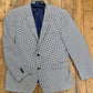 Tommy Hilfiger Blue Gingham Blazer [medium]