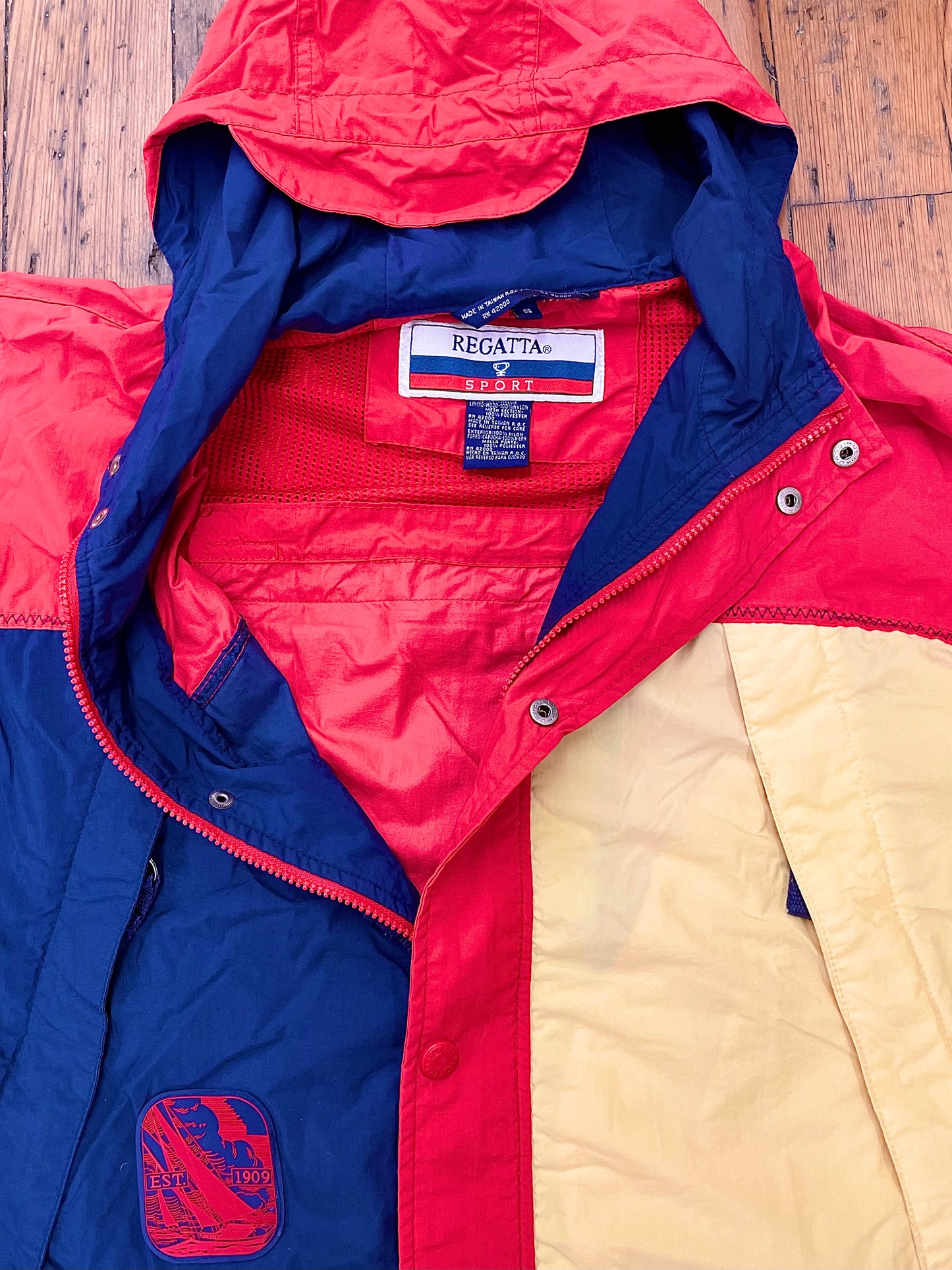 Regatta-Style Zip-Up Windbreaker [1990s, small/medium]