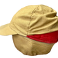 Brown-Red Convertible Hunting Cap with Ear Flaps [1960s, extra small]