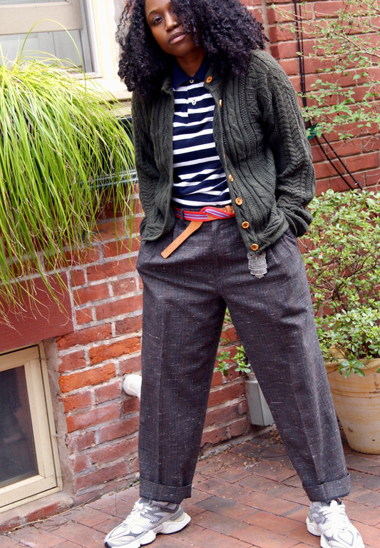 Alexander Julian Tweed Trousers [vintage, 33x28]