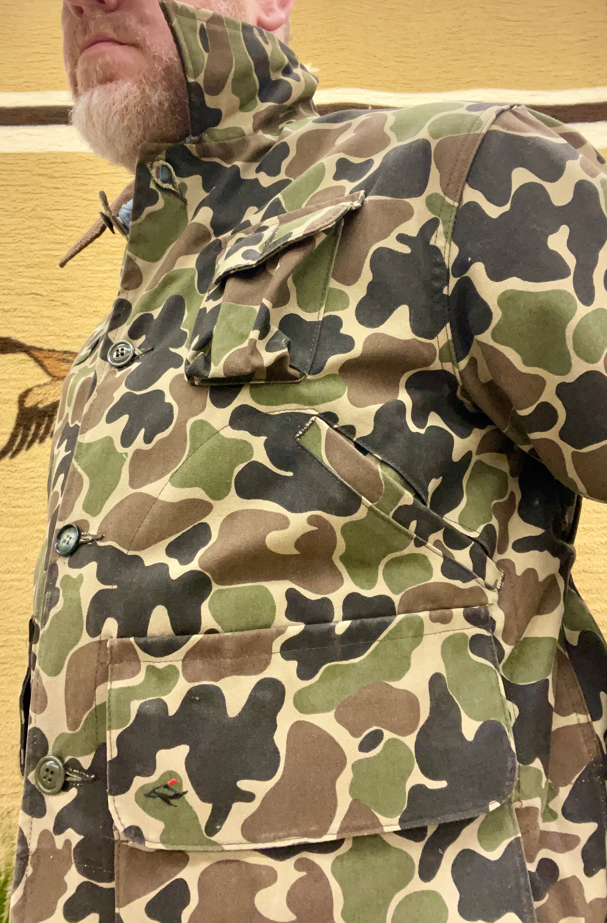 Camo duck hunting online jacket