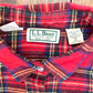 LL Bean USA-Made Women’s Flannel Shirts [1990s, large]