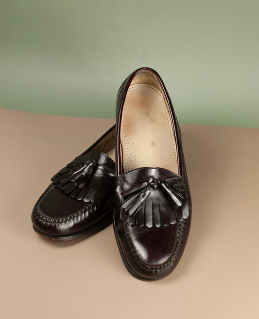 Cole Haan Black Tassel Loafers [vintage, men’s 10.5]