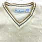 Ivy-Style V-Neck Sweater [1960s/70s, small]