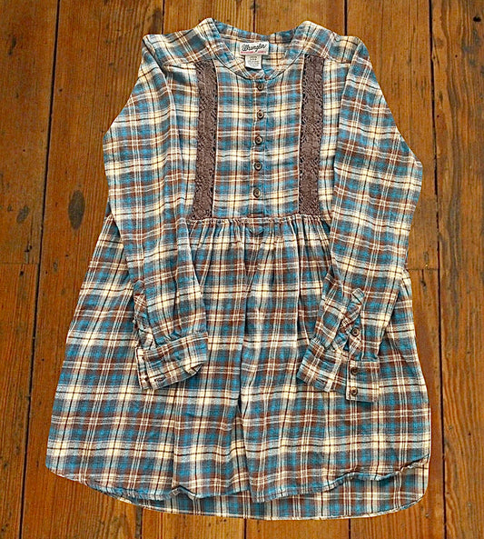 Wrangler Flannel Tunic/Dress [vintage, small]