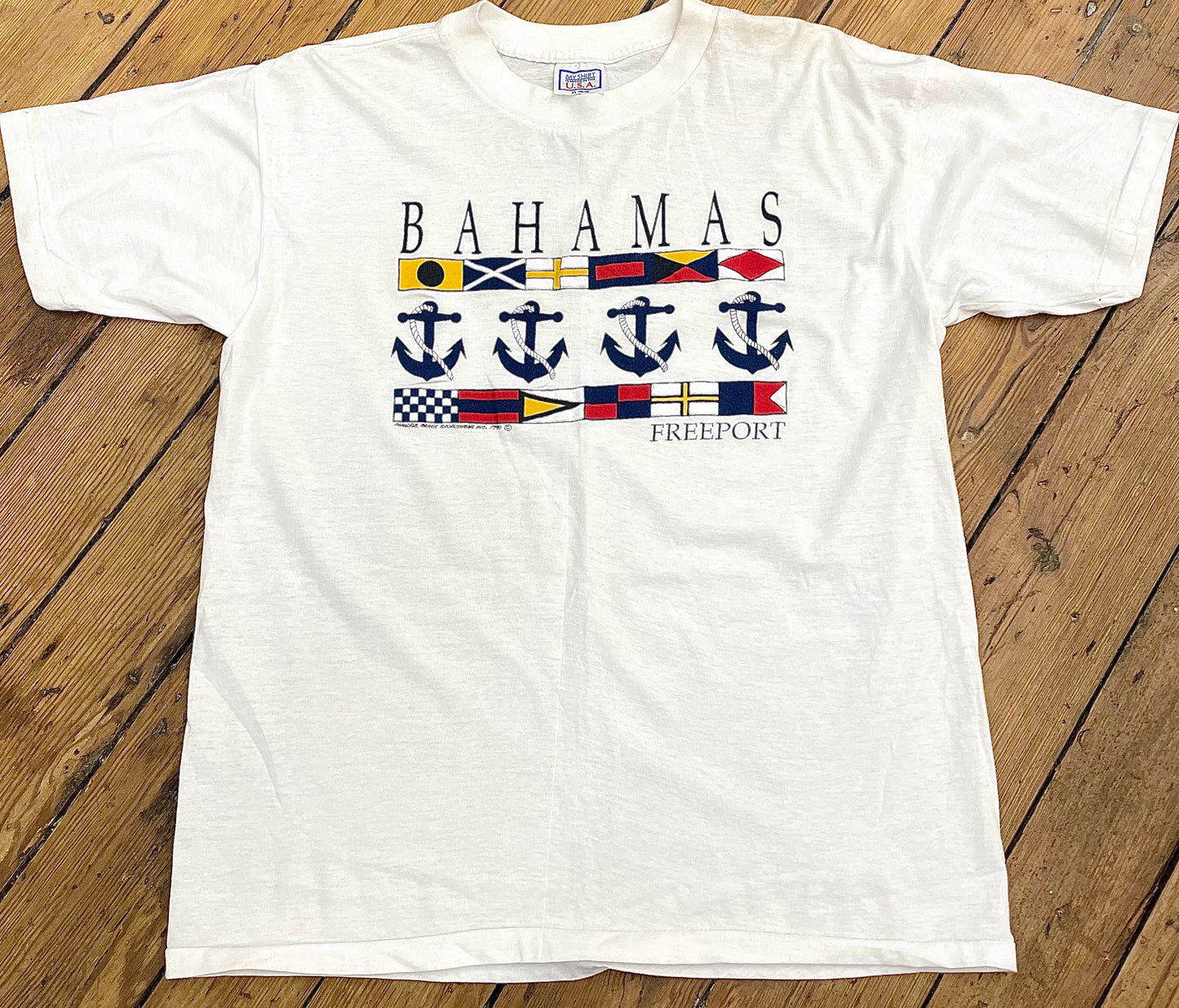 1990 Bahamas Anchors Tee [large]