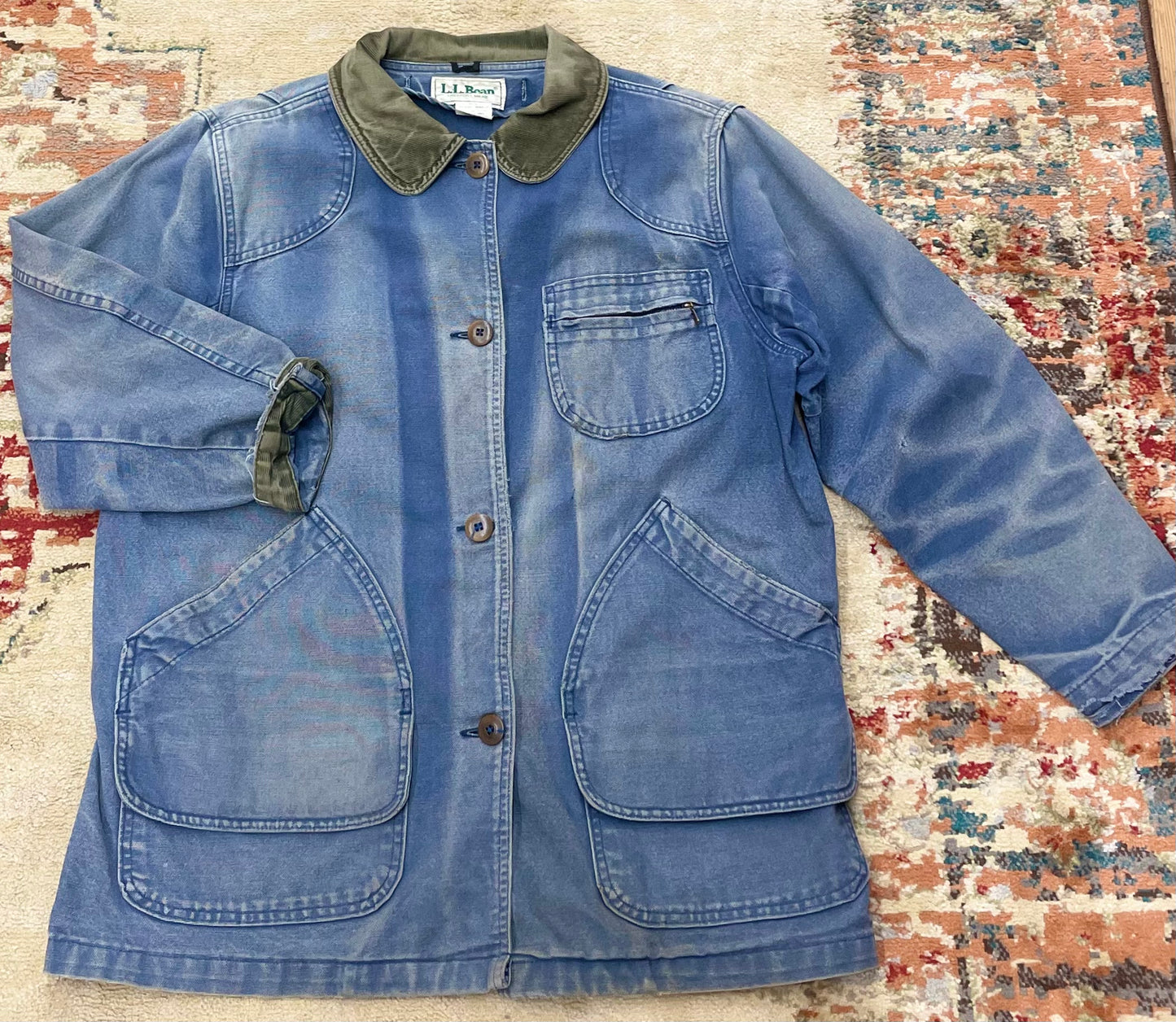 LL Bean Distressed & Faded Barn Coat [1980s/90s, medium/large]