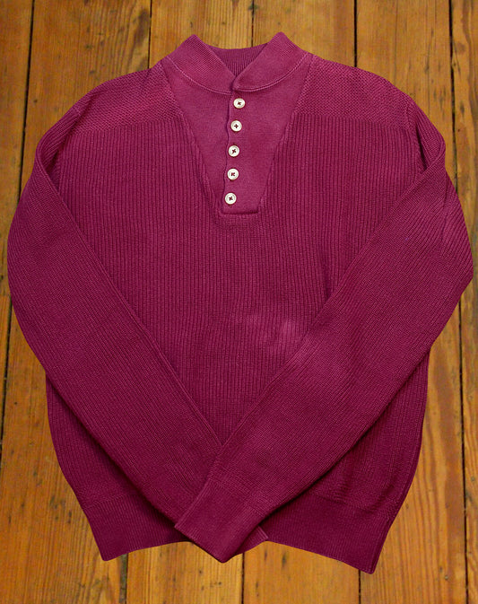 LL Bean Military-Style Cotton Sweater [1980s/90s, medium]