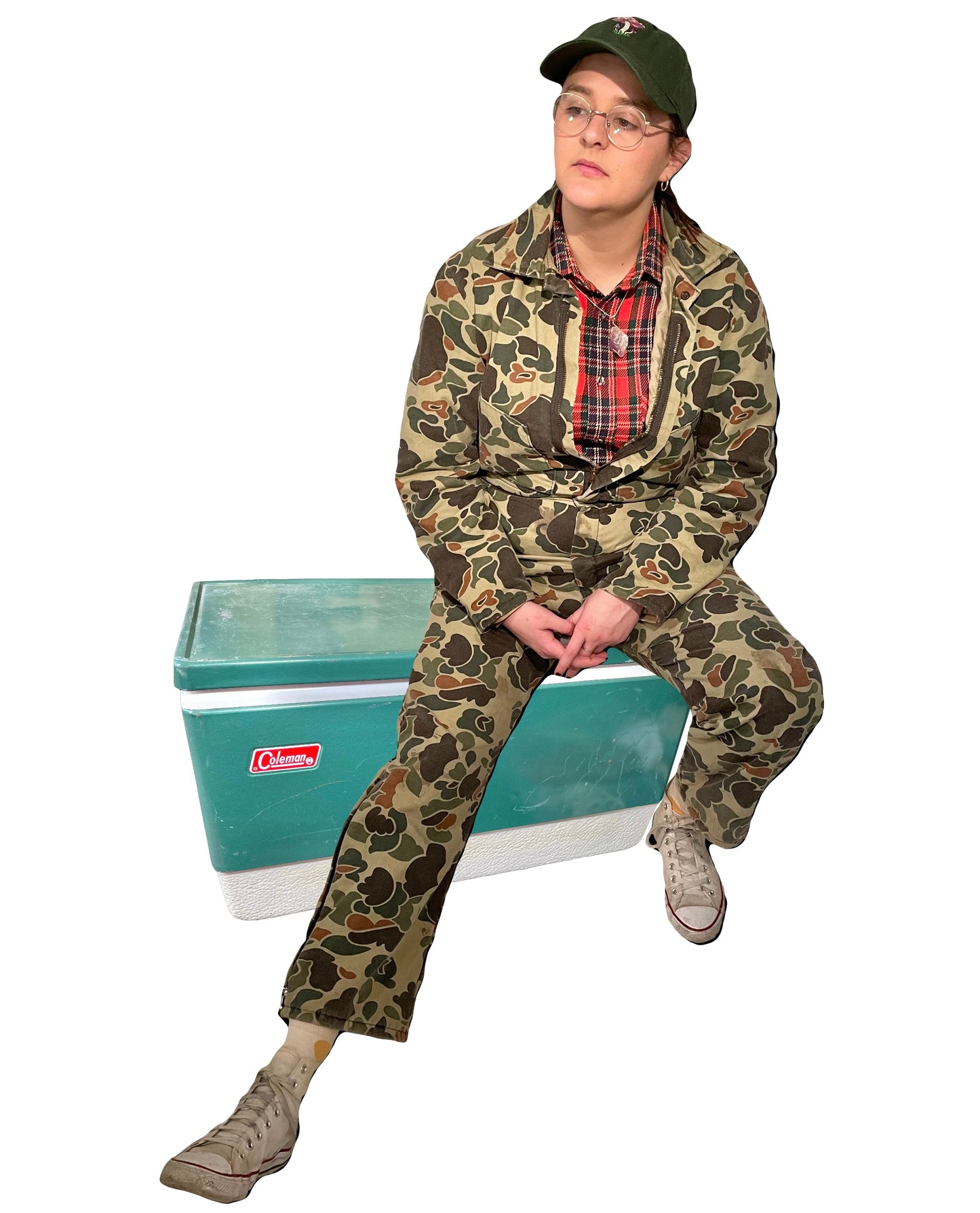 Walls Blizzard-Pruf Insulated Camo Coveralls [vintage, medium]